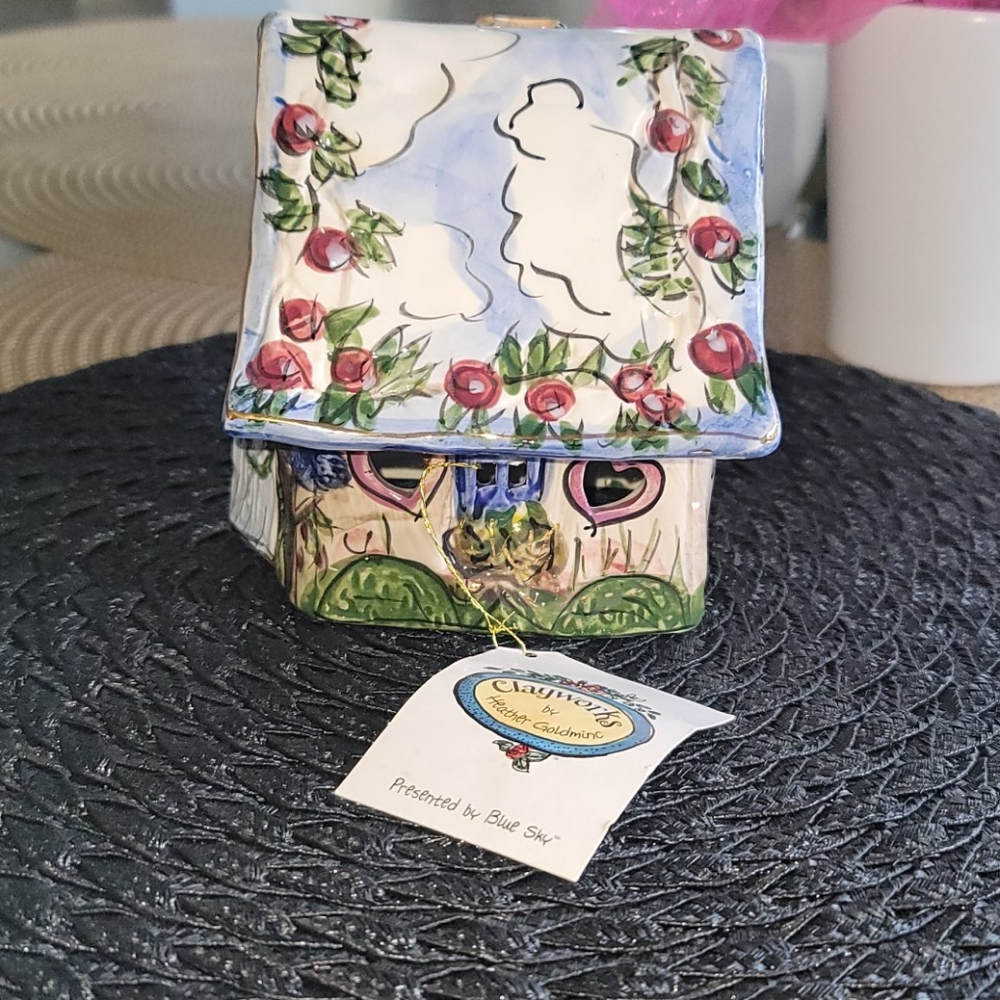 Blue Sky~Clay Works~Blue Skies House~New - Picture 2 of 7